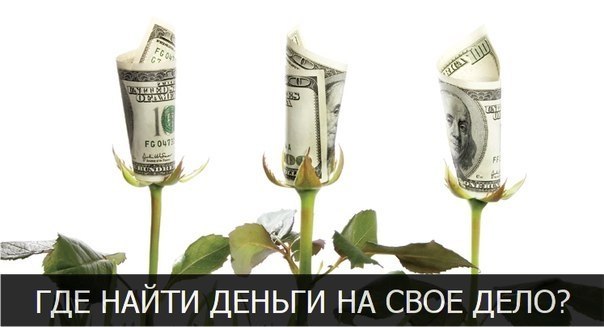 Где найти деньги на свое дело?