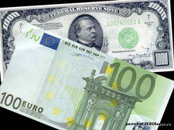 Евро укрепился относительно рубля