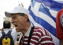 Забастовка парализовала Грецию