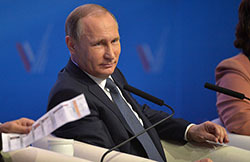 Путин: Причина падения цен на нефть - общее сокращение мировой экономики