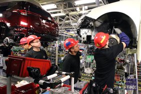 В России снова начал работу завод Toyota